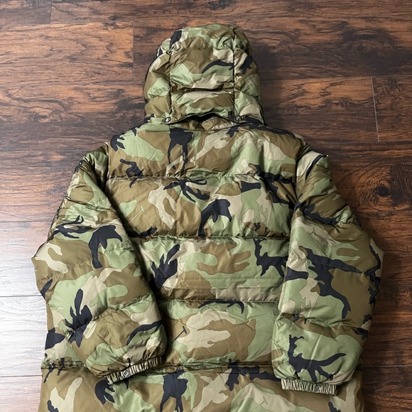 Polo Ralph Lauren Camouflage Puffer Jacket With Detachable Hood Big and Tall Fit - Picture 5 of 5